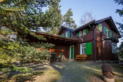 Image de Maison de vacances exclusive pour 8-10 personnes avec sauna, espace barbecue, 5 places de parking