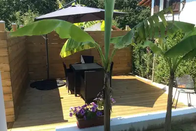 Image de T2 de 33m, 2 personnes, terrasse, jardin, proche plage, bayonne, biarritz, capbreton