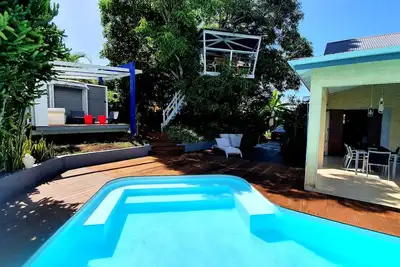 Image de Unique en Guadeloupe : Villa Ă 400 m de la plage avec cabane dans le manguier