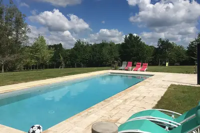 Image de Gite du Cambalu 3*, Proche Chenonceaux, piscine