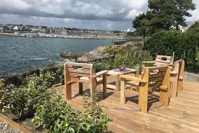Maison Vue Mer Et Port De Plaisance: Confort Et Emplacement Privilegie