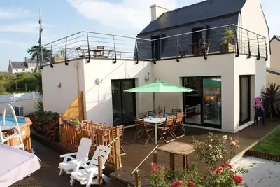 Image de Maison Vue sur Mer, Piscine, Spa très confortable, Piscine chauffée