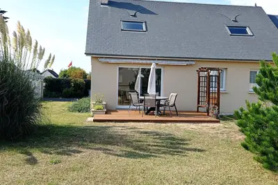 Image de Maison Ă 500 m de la plage, avec jardin clos, 3 chambres, 6 personnes