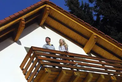 Image de Linthal, chalet individuel avec véranda situé en montagne à 1050 mètres d'altitu
