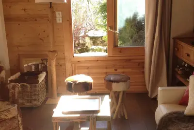 Image de 6 personnes, coeur du village, 100m des pistes, terrasse sud de plain pied, wifi