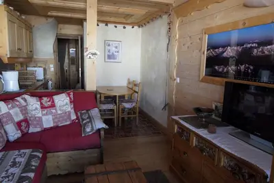 Image de Belle plagne magnifique duplex 6 pers, 3 piéces, style chalet bois