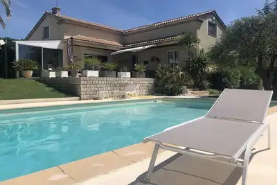Image de Very large charming villa in the peaceful Ardèche countryside