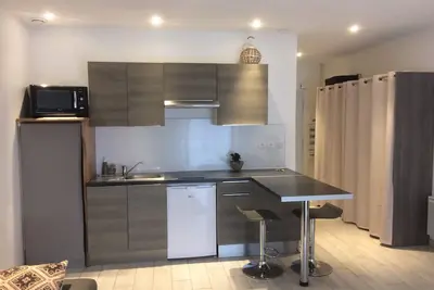 Image de Charmant studio de 35 m2 Jardinet et terrasse