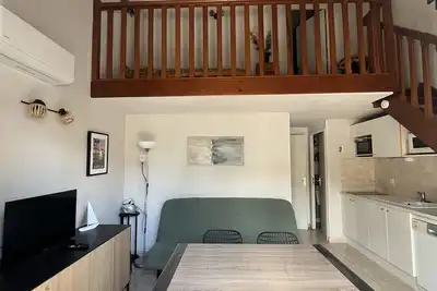 Image de Villa tout confort, jardin, parking dans résidence calme à 800m plage