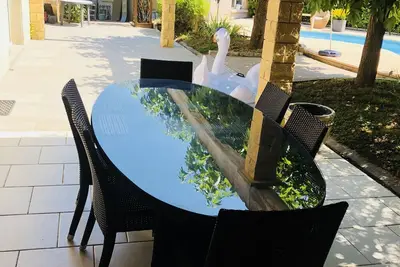 Image de villa près de la mer, et de montpellier