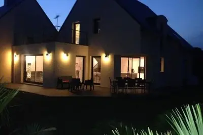 Image de Maison neuve de 140 m², avec jardin, plage à 400 m, 3 chambres, 6 personnes