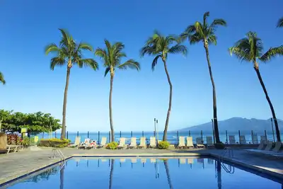 Image de Kaanapali Shores - Vue sur le jardin ** Aucun Frais De Nettoyage **