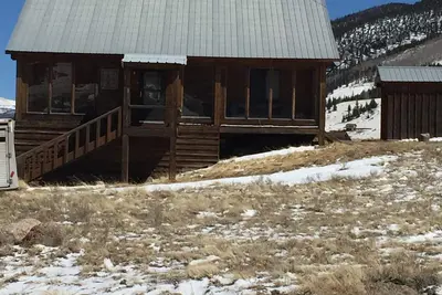 Image de Mountain Cabin Situé dans la région de Creede Co. À distance de marche de Rio Grand,