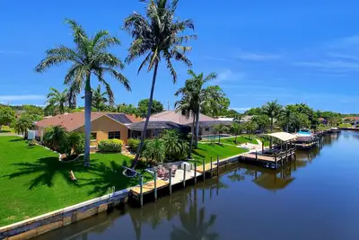 Cape Coral Southern Exposure Vacation Paradise Situé sur un canal, piscine chauffée