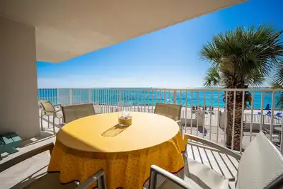 Image de Incroyable vue panoramique sur le golfe - couchers de soleil, eau, plage privée, zone du col E, glissement de bateau