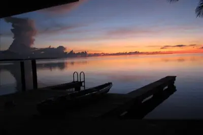 Image de Atterrissage de Conch Key; trois appartements au bord de l'eau sur la baie de Floride