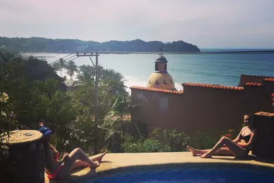 Meilleur emplacement à Sayulita. Superbes vues sur l'océan. 2 min à pied de la plage