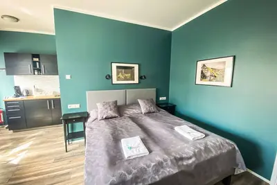 Studio, parfait pour 2, près de la mer à Eyrarbakki