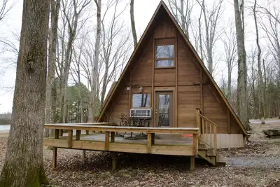 Image de Chalet, 140 acres de ferme, 4 couchages, près de Nashville, mariages / événements Bienvenue