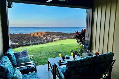 Image de Hali'I Kai Resort Vrai Ocean Front Breathtaking Rez De Chaussee Villa De Luxe Specia