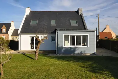Image de Maison 3* à Trébeurden, proche mer, jardin, rénovée, 3 ch, 2 sdb, Bbq, parking