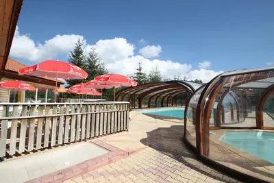 Image de Chalet***, vue panoram, parfaitem équipé, terrasse privative, piscine couverte. .