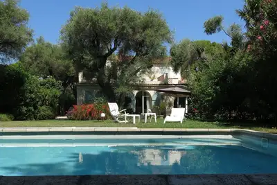 Image de Cap D'Antibes - Villa Piscine Proximite Mer - 6 Personnes
