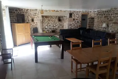 Image de Longère en impasse jardin clos Billard Américain, Baby foot 15 minutes des plages