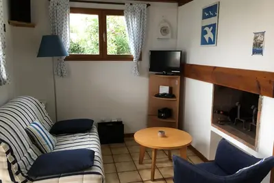 Image de Maison avec jardin, calme, à 10' à pied de la grande plage et 15' de l'Espagne