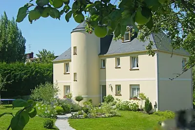 Grand studio 37m2 vue mer dans villa contemporaine à Trouville sur mer Calvados