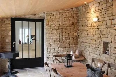 Image de maison de village avec jardin et préau à La Couarde sur mer