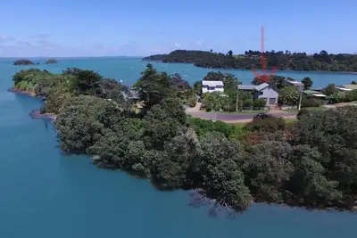 Image de Shelly Beach Studio vue sur la mer sur la baie de Putiki