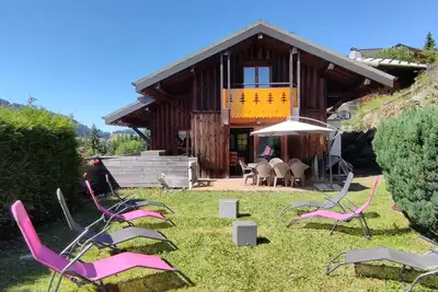 Image de Chalet***  Confort Agreable, Vue Magnifique, Jardin Prive De 400 M2 Plein Sud