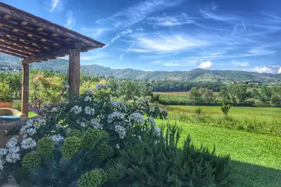 Tignanello maison de luxe avec piscine et assistant personnel