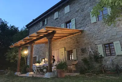 An ancient stone dwelling in the heart of the Apennines