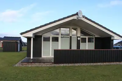 Image de Maison de campagne accueillante sur la digue btw. BĂĽsum / Saint-Peter-Ording, Internet, Sauna, Chiens