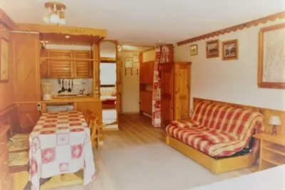 Image de Studio Ă Tignes, 5 pers, pied des pistes, balcon, animaux admis