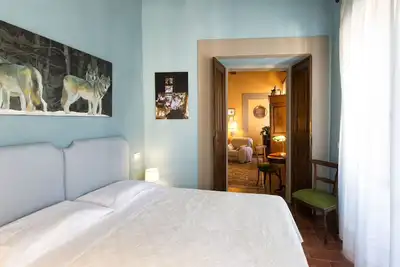 Image de Appartement en ville / village Ă Cortone avec 1 chambres Ă coucher, 4 couchages
