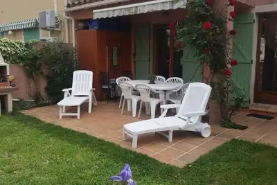 Image de Maison 2 chambres, climatisation, jardin, barbecue, internet