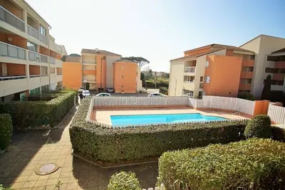 Image de Piscine, balcon, plein sud, 4 couchages