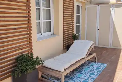 Image de Penthouse Olimpo Avec Piscine Et Barbecue, Avec Vue Sur La Mer À 5 Minutes De La Plage
