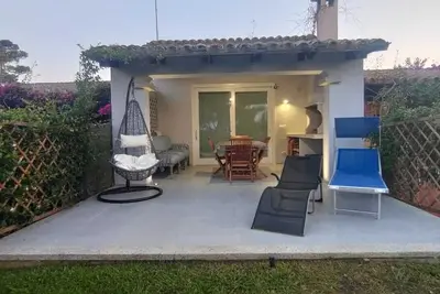 Maison mitoyenne avec dehors plage adjacente dans résidence
