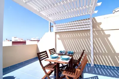 Image de Triplex moderne avec terrasse vue mer Ă 2 pas du centre