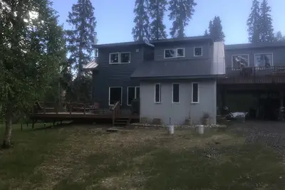 Image de Pittoresque maison moderne d'Alaska