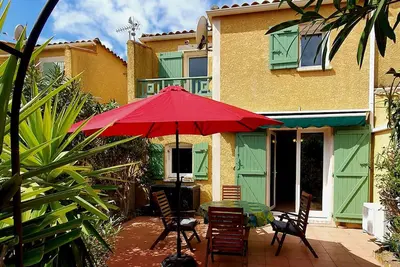 Image de Charmante Villa Climatisée à Narbonne-Plage, Proche Mer, 6 Personnes, 3 Chambres, Parking Privé