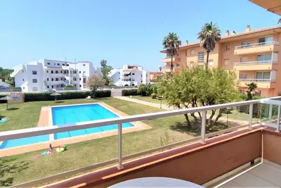 Appartement avec jardin et piscine - Première ligne Plage de Pals (Gm 2h 423)