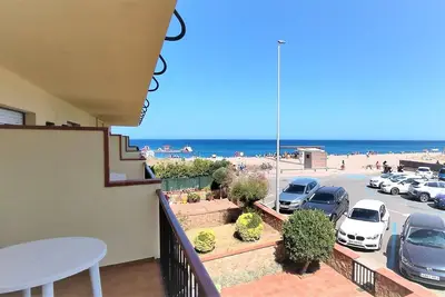 Appartement de plage première ligne vue mer - Plage de Pals (Du 1h 306)