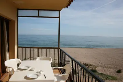 Appartement de plage première ligne vue frontale mer - Plage de Pals (Du 3h 319)