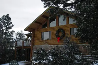 Image de Retraite de maison de style spa Ă Sandia Mountain