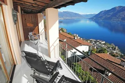Image de Casa Malpensata est un appartement de 2, 5 pièces (environ 60 m2) magnifiquement